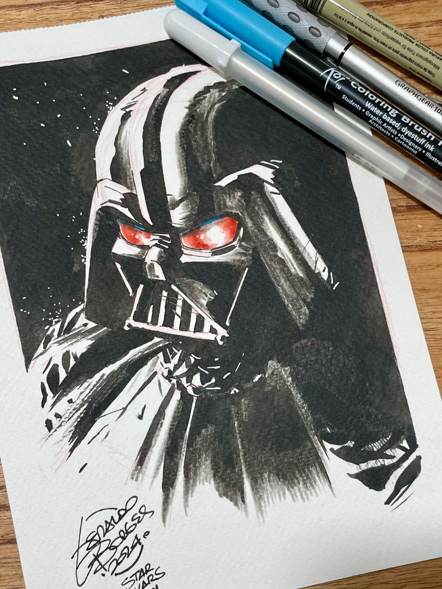 Darth Vader commission 
#Maythe4thBeWithYou #StarWars