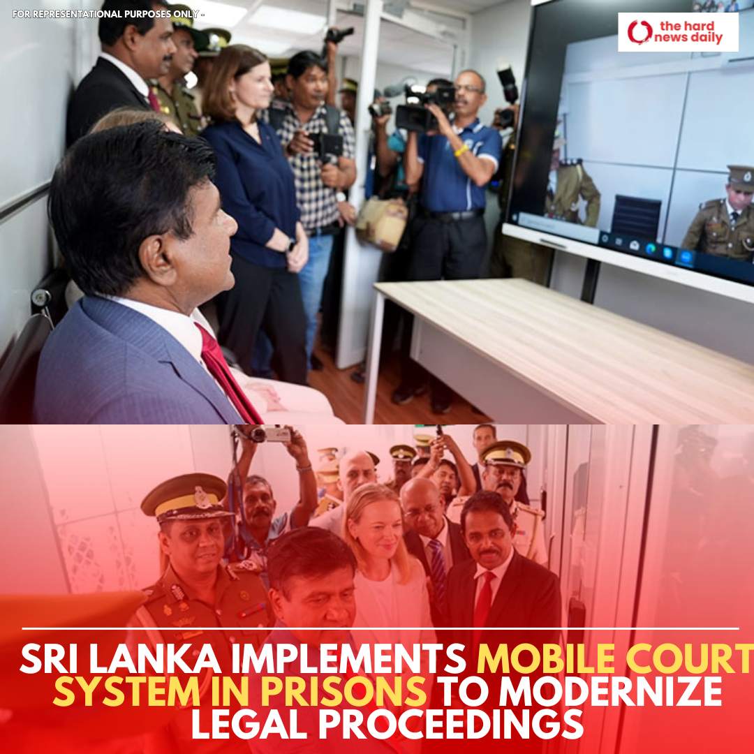 Sri Lanka launches mobile courts in three prisons, backed by the UN Office on Drugs and Crime. 

This new system lets inmates attend court remotely, streamlining legal processes and enhancing justice access. 

#SriLanka #JusticeReform #MobileCourts