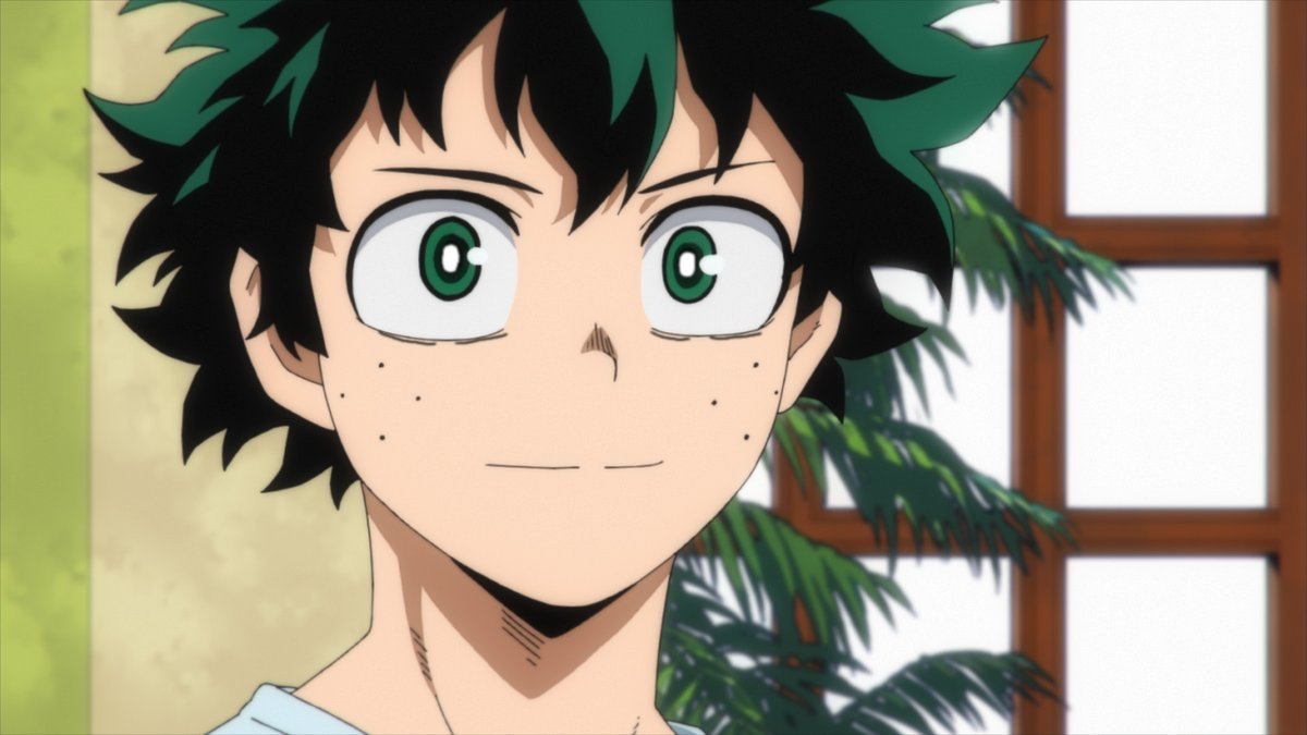 I feel like it's weird seeing post Dark Hero arc deku without the white part on his pupil and a bit of eyebags so I added em😅