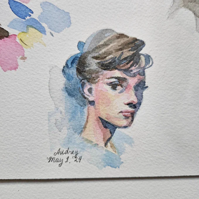 Celebrating Audrey 🤍 
