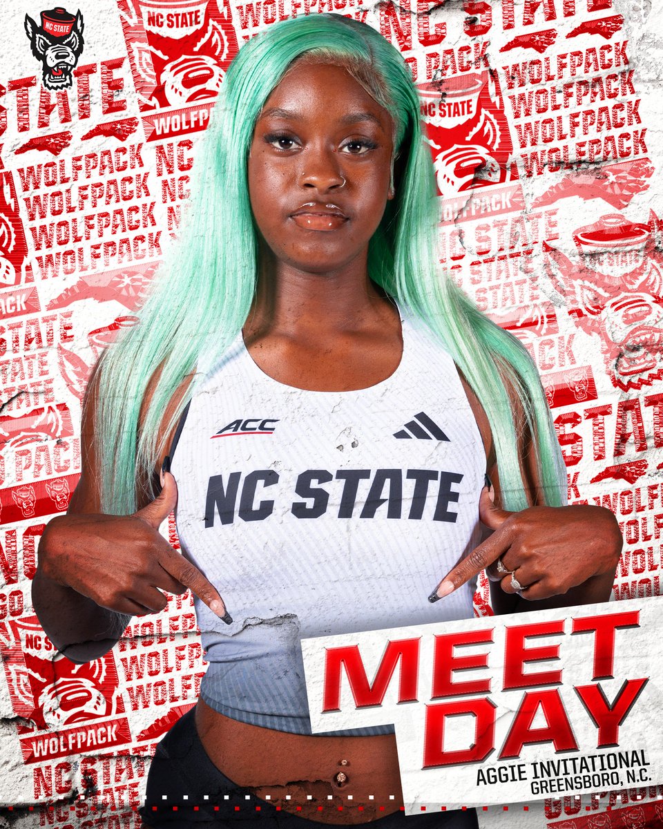 Day two in Greensboro 📍: Greensboro, N.C. 🏟️: Marcus T. Johnson Stadium 📊: bit.ly/4bomNxM #WolfpackTF - #GoPack