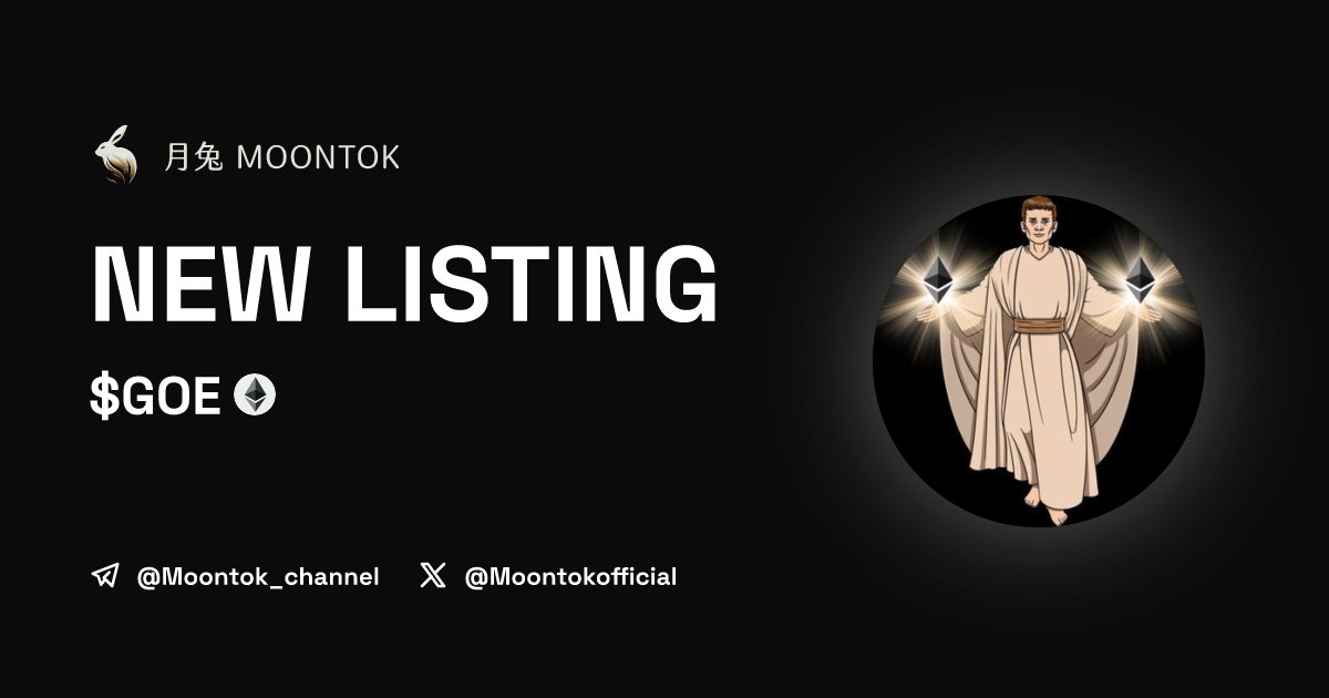 Moontok Listing Alert tweet media