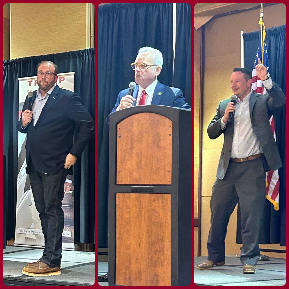 So happy to host the @mogop State Convention in the 7th Congressional District with the best! @RepJasonSmith @RepMarkAlford @RepEricBurlison  Each man sharing tremendous reasons why we will work united to take back DC in November! Thank you! #leadright #Election2024 #winred