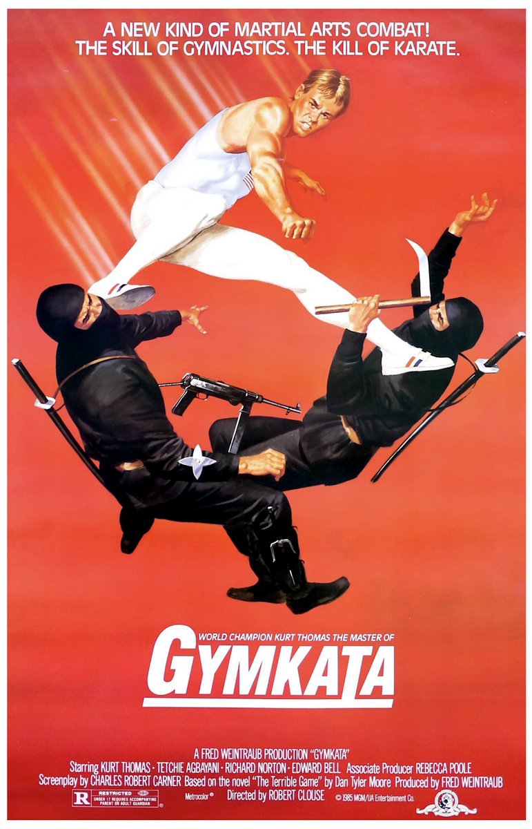 🎬 ‘Gymkata’ starring Olympic gymnast Kurt Thomas premiered in theaters 39 years ago, May 3, 1985