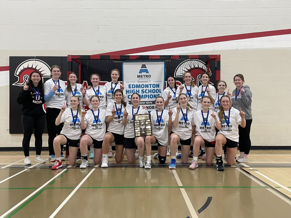 Salisbury Athletics (@salathletics) on Twitter photo 🤾♀️ City Champs🥇🏆
For the 4️⃣th consecutive year, the SAL Women’s Handball Team are Division ☝️ <a href="/metro_athletics/">MetroConferenceAthletics</a> City Champions 👏👏👏
These Sabres were dominant tonight defeating St. Peter the Apostle 48-36 🦾 Outstanding work ladies 🤘
<a href="/SalComp/">Salisbury Composite</a> <a href="/eips/">Elk Island Public Schools</a> <a href="/ShPk_News/">Sherwood Park News</a> #SabreNation 🤾♀️ City Champs🥇🏆
For the 4️⃣th consecutive year, the SAL Women’s Handball Team are Division ☝️ <a href="/metro_athletics/">MetroConferenceAthletics</a> City Champions 👏👏👏
These Sabres were dominant tonight defeating St. Peter the Apostle 48-36 🦾 Outstanding work ladies 🤘
<a href="/SalComp/">Salisbury Composite</a> <a href="/eips/">Elk Island Public Schools</a> <a href="/ShPk_News/">Sherwood Park News</a> #SabreNation