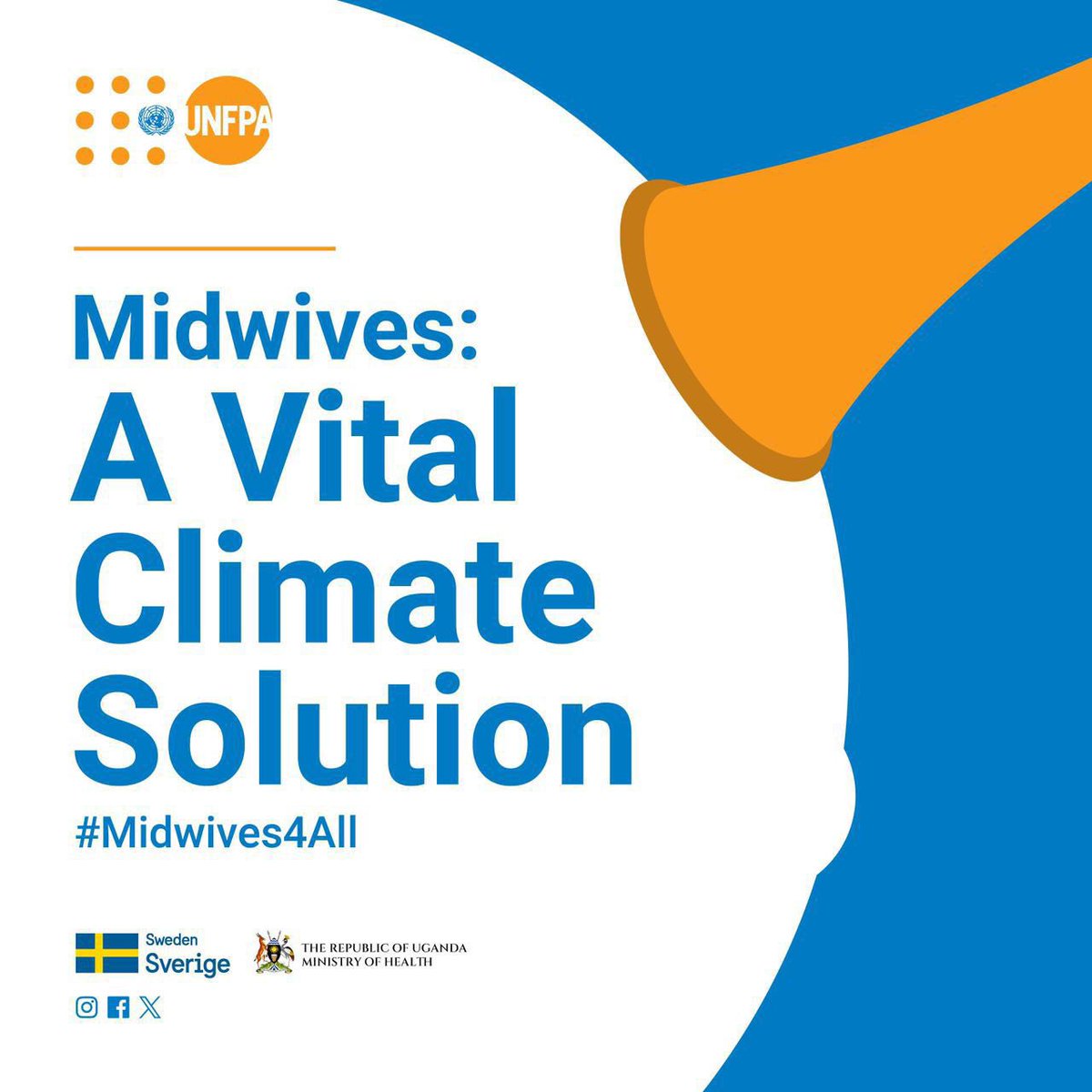 Tomorrow, on the 5th, the world celebrates International Day of the Midwife under a theme: ‘Midwives: A vital climate solution.’ Midwives do more than deliver babies; we champion sexual & reproductive health, offering services that reduce women’s vulnerability to climate crisis.