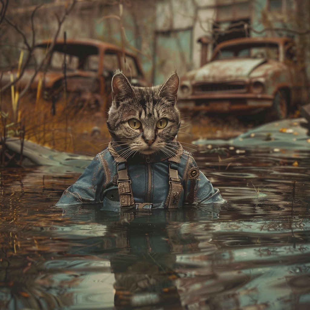 falloutcatonsol's tweet photo. You have to go through some things sometimes to get where you going.  $FALLCAT can't stop won't stop!!!

Who loves cats and fallout????

#memecoin #SolanaMemecoin @blknoiz06 https://t.co/SrSXSZZLXb
