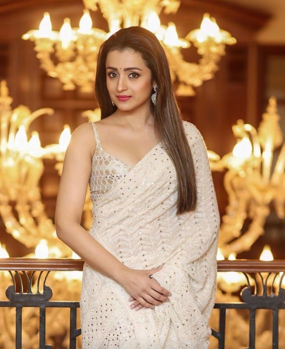 Happy birthday to the ever-gorgeous Trisha Krishnan! Here's to another year of shining bright on and off screen. ✨ #HBDSouthQueen #TrishaKrishnan #HBDSouthQueenTrisha #Trisha
