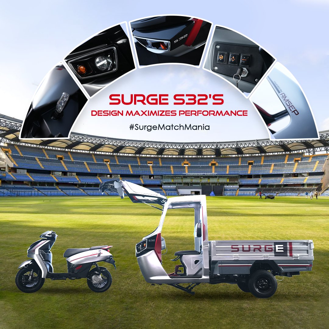 Cricket season is here, but the actual game is conquering your commute. Surge S32 steps up to the crease with a performance that hits a six on efficiency.
Get ready to dominate the streets.

#SurgeMatchMania #SurgeS32 #EfficiencySixer #FutureofMobility #IPL2024 #IPL24 #IPL