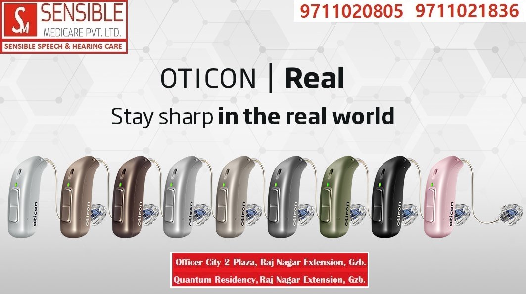 Stay sharp in this Real World with #Oticon world class Real1 #HearingAids. #Call us @9711020805 to get the #service
#hearingsolutions #hearinglosssupport #hearinglossawareness #hearinglossprevention #hearingaidaccessories #hearingaidbatteries #hearingaidtips #hearingaidtechnology