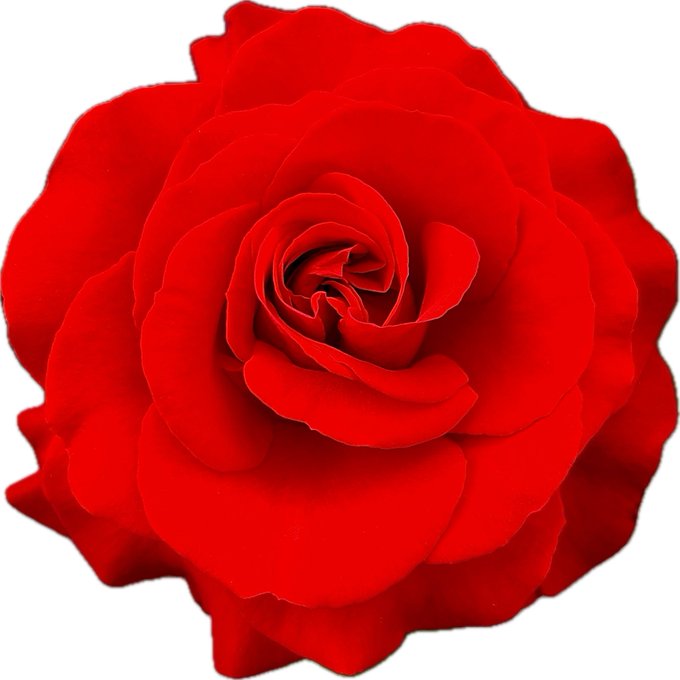 「红玫瑰 シンプルな背景」のTwitter画像/イラスト(新着)