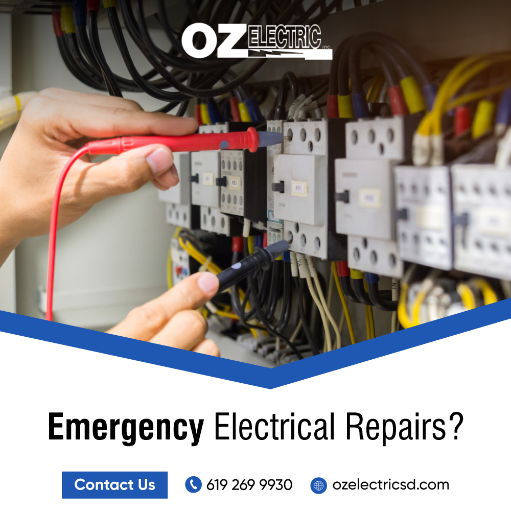 Emergency Electrical Repairs?
#EmergencyRepairs #SanDiegoElectrician #ElectricalServices