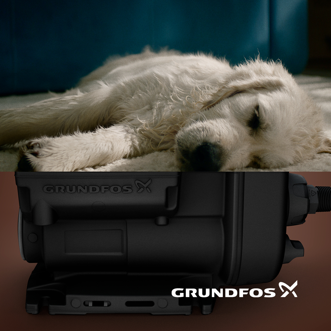 The new Grundfos SCALA2 delivers low noise and is now emitting only 44 dB–meaning a 3 dB reduction in sound pressure, which is perceived as a 50% reduction in noise by the human ear. It can be compared to the noise level of a quiet dishwasher.

spr.ly/6017jpWQL