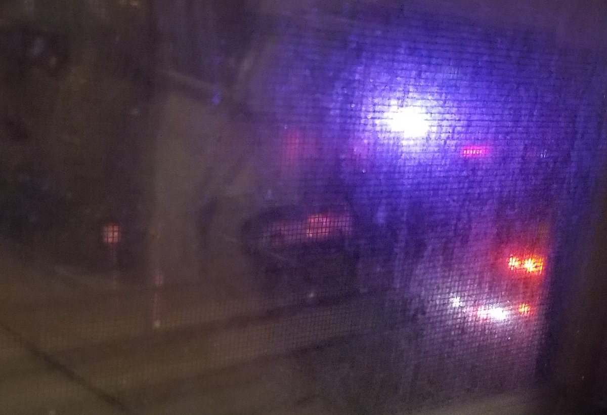 Heard the shots!! It was so many!! This violence needs to stop. Husband just got home right before and we live a block away. All I said to him was, 'I'm so glad you made it in this house.' This is the usual view from my window at night.😒😔 #dccrime   #WashingtonDC