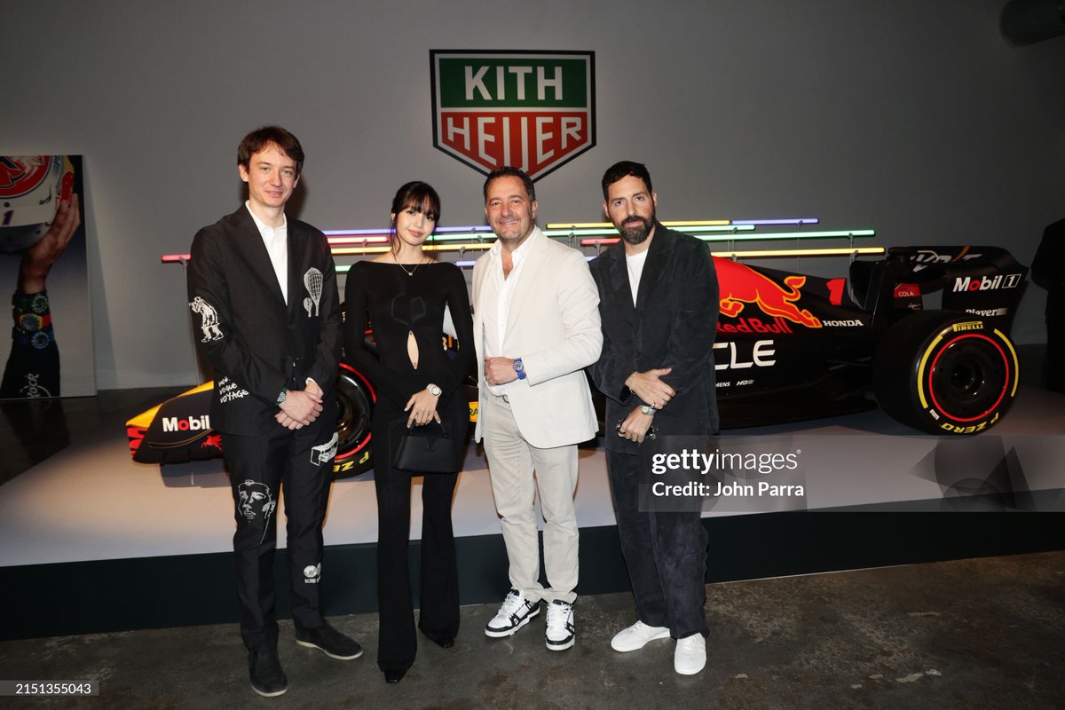 #LISA at TAG HEUER X KITH launches in Miami ⌚