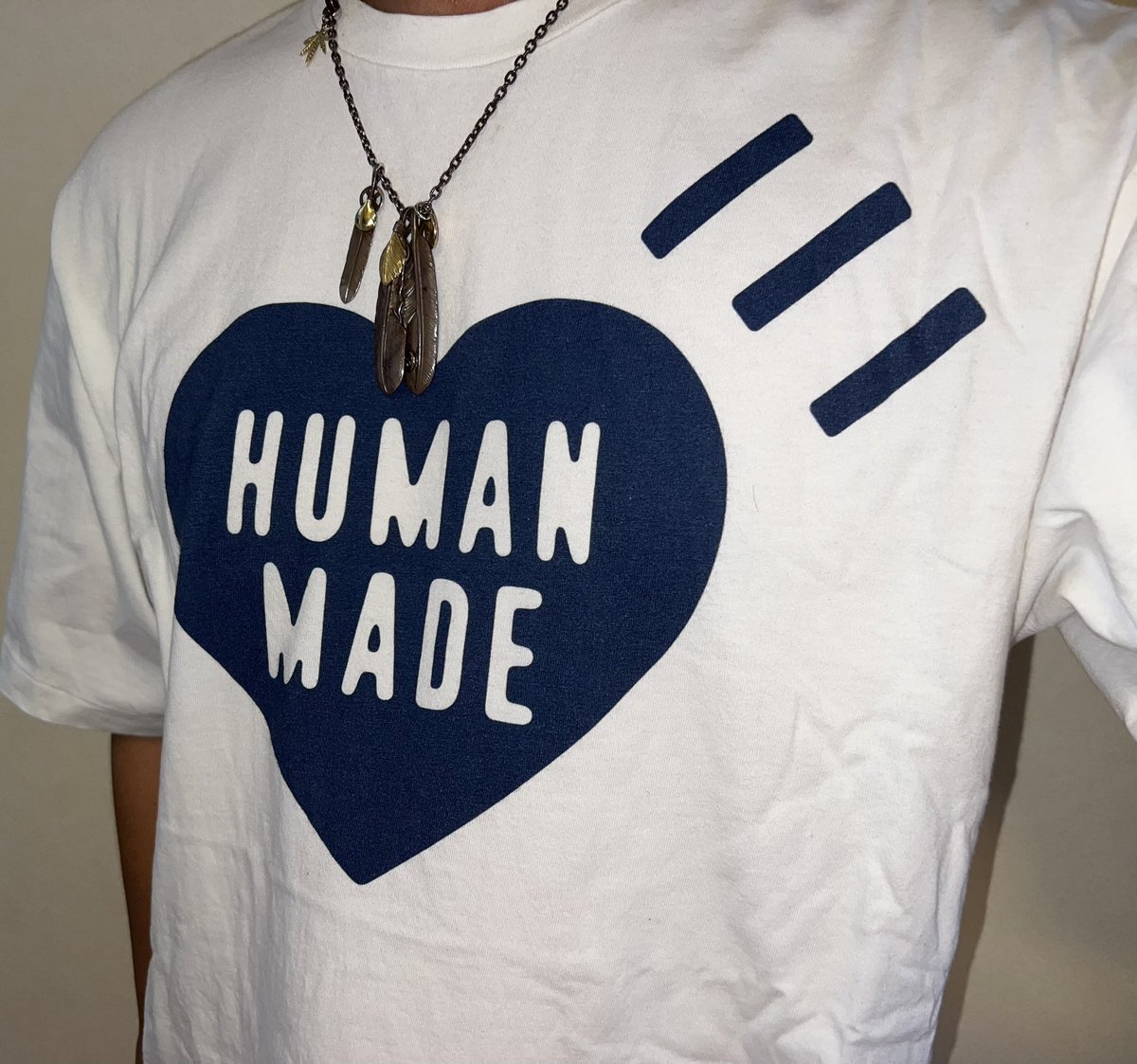 今日選んだTシャツはHUMAN MADEでした💙✨✌️
#humanmade #goros #ゴローズ