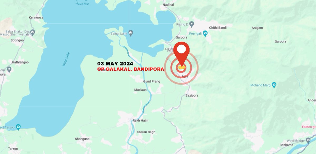 OP GALAKAL, #Bandipora

Based on specific input, a Joint Search Operation was launched by #IndianArmy, @JmuKmrPolice & @crpf_srinagar in Galakal forest, Bandipora on 03 May.

During the search, a Terrorist hideout was busted along with recovery of 02xAK Rifles & other war-like…