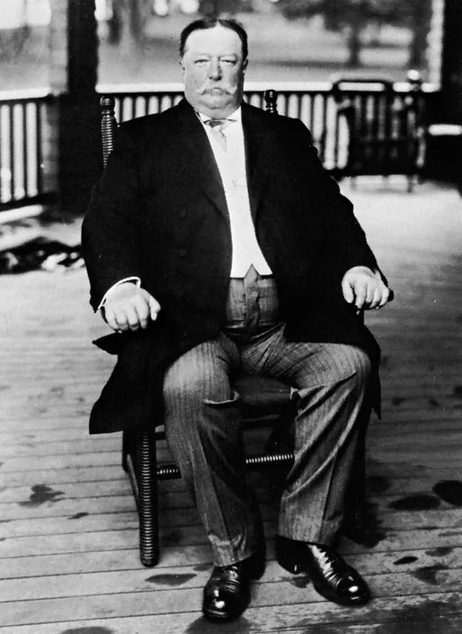 Some days I want to lose weight, and other days I feel the masculine urge to start Taft-maxxing