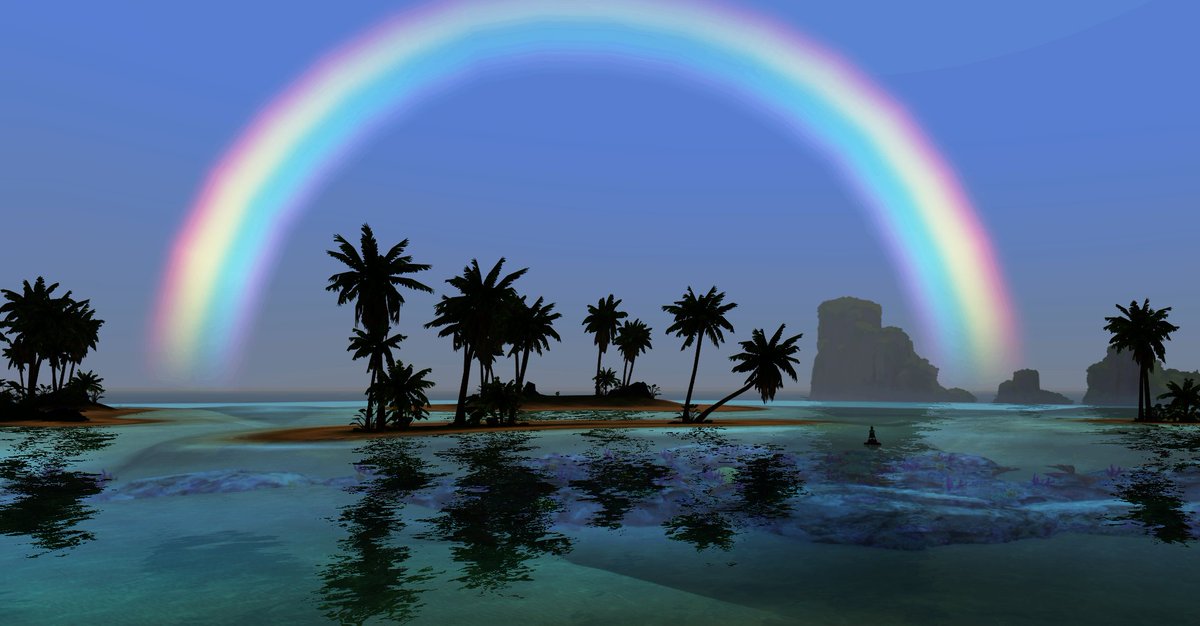 Love rainbows in Sulani #TheSims #Sims4