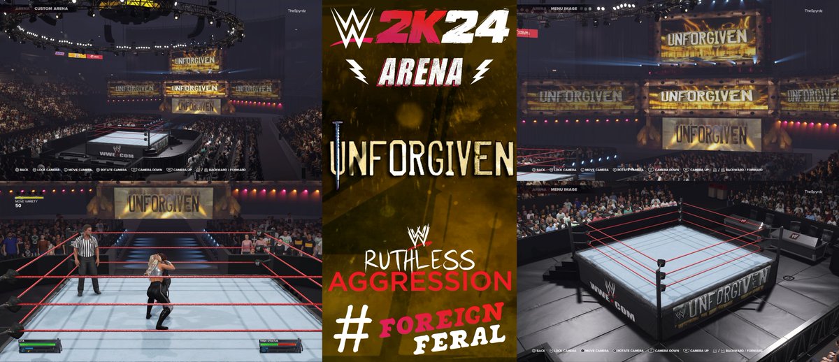 #WWE2K24 NEW UPLOAD 
- Unforgiven 2006 
#ForeignFeral #FERAL24ruthless #WWEUnforgiven