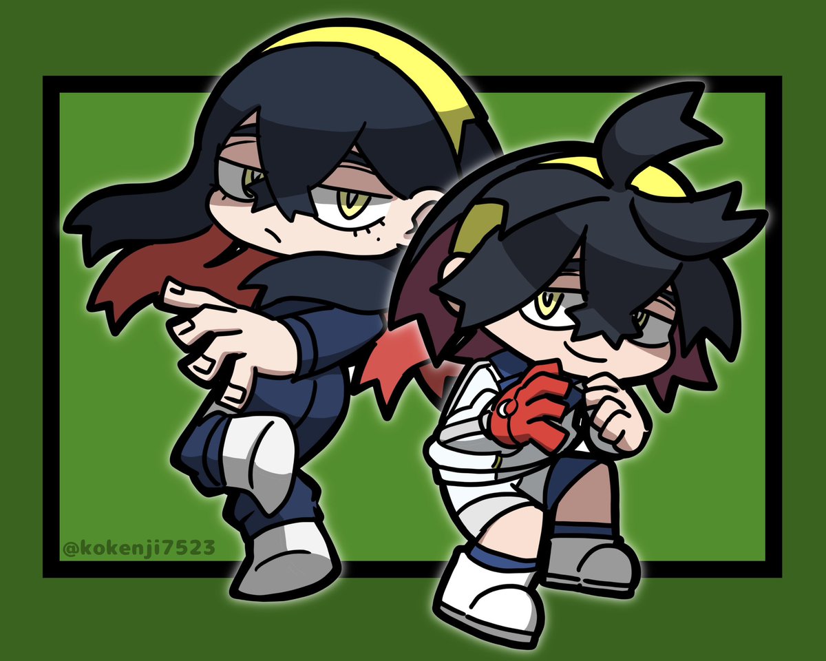 #みどりの日なので緑色の画像を貼る

過去絵で失礼します🙇‍♂️🌳