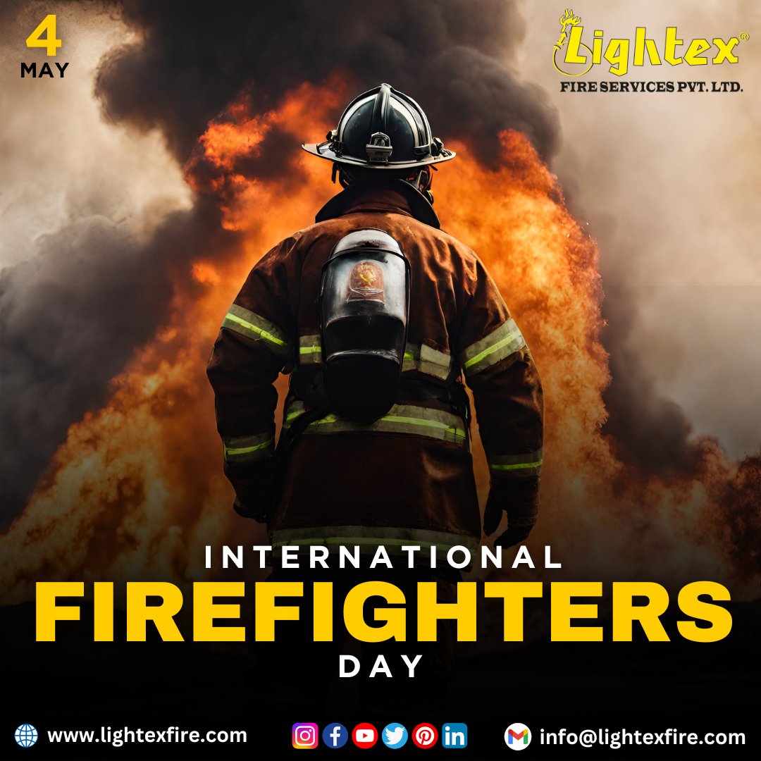 Their courage knows no bounds. Let's show our gratitude to firefighters worldwide! 🙌 #SaluteToHeroes #FirefightersDay