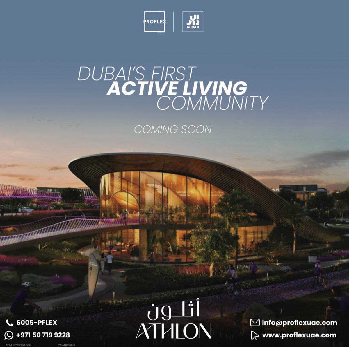 ✨ Embrace active living at Athlon, Dubai's wellness haven. Redefine your lifestyle with our 3-6 bedroom villas & townhouses starting from 2.8M. 💰 Enjoy a convenient 60/40 payment plan with just a 5% deposit. 💫 AthlonDubai #ActiveLiving