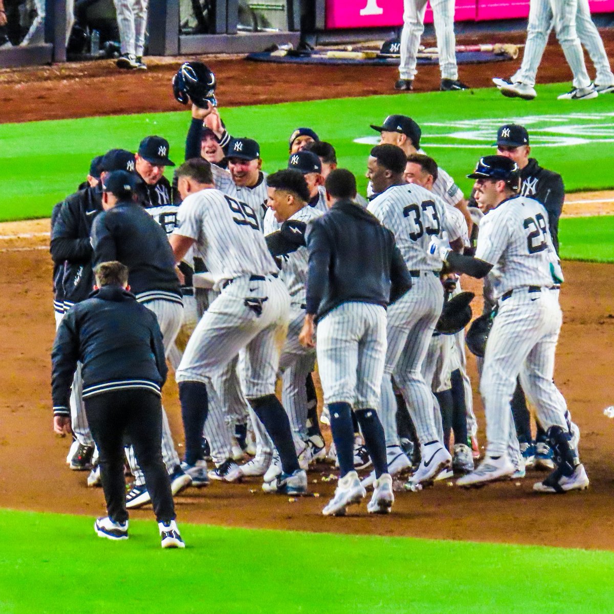 It’s not over till it’s over… Game number 3 in 2024 is an @ARizzo44 walk off… making it 3-0 in 2024 and 97-39 lifetime at new @YankeeStadium … Let’s Go @Yankees! #RepBX