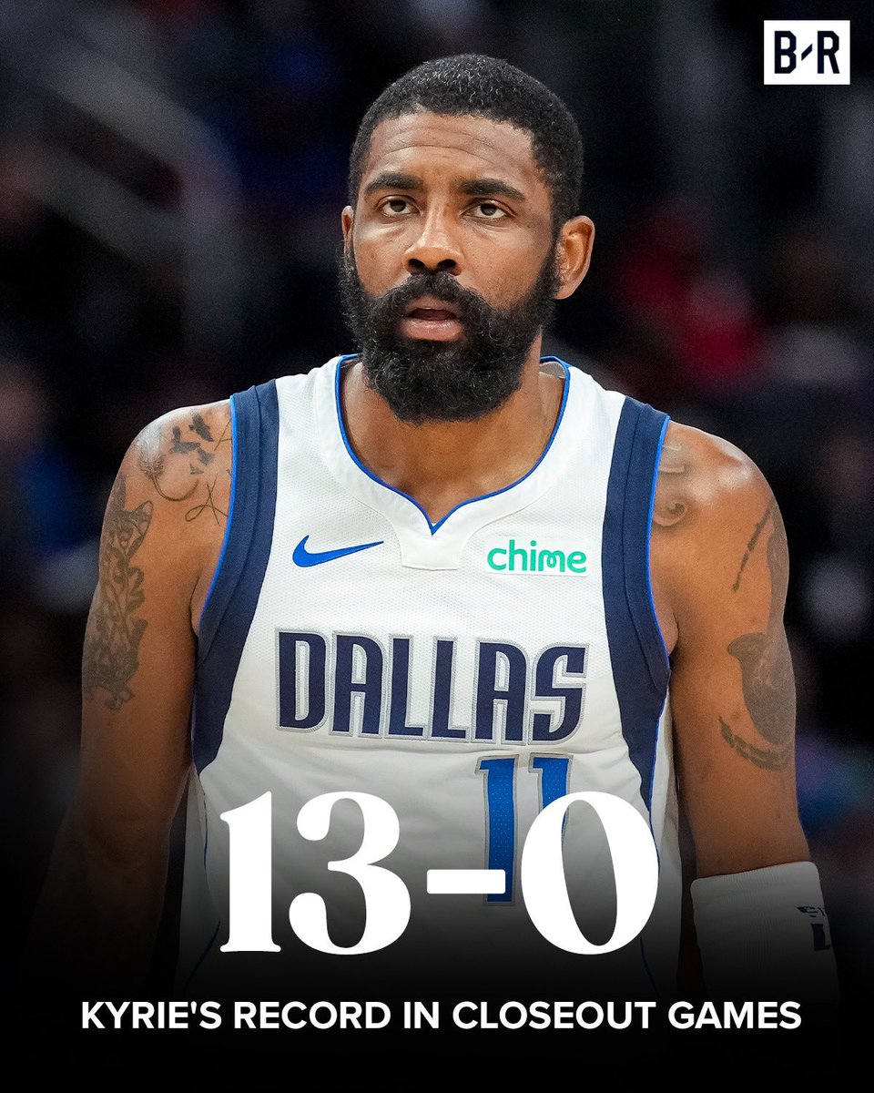 Kyrie is UNDEFEATED in closeout games 🤯
