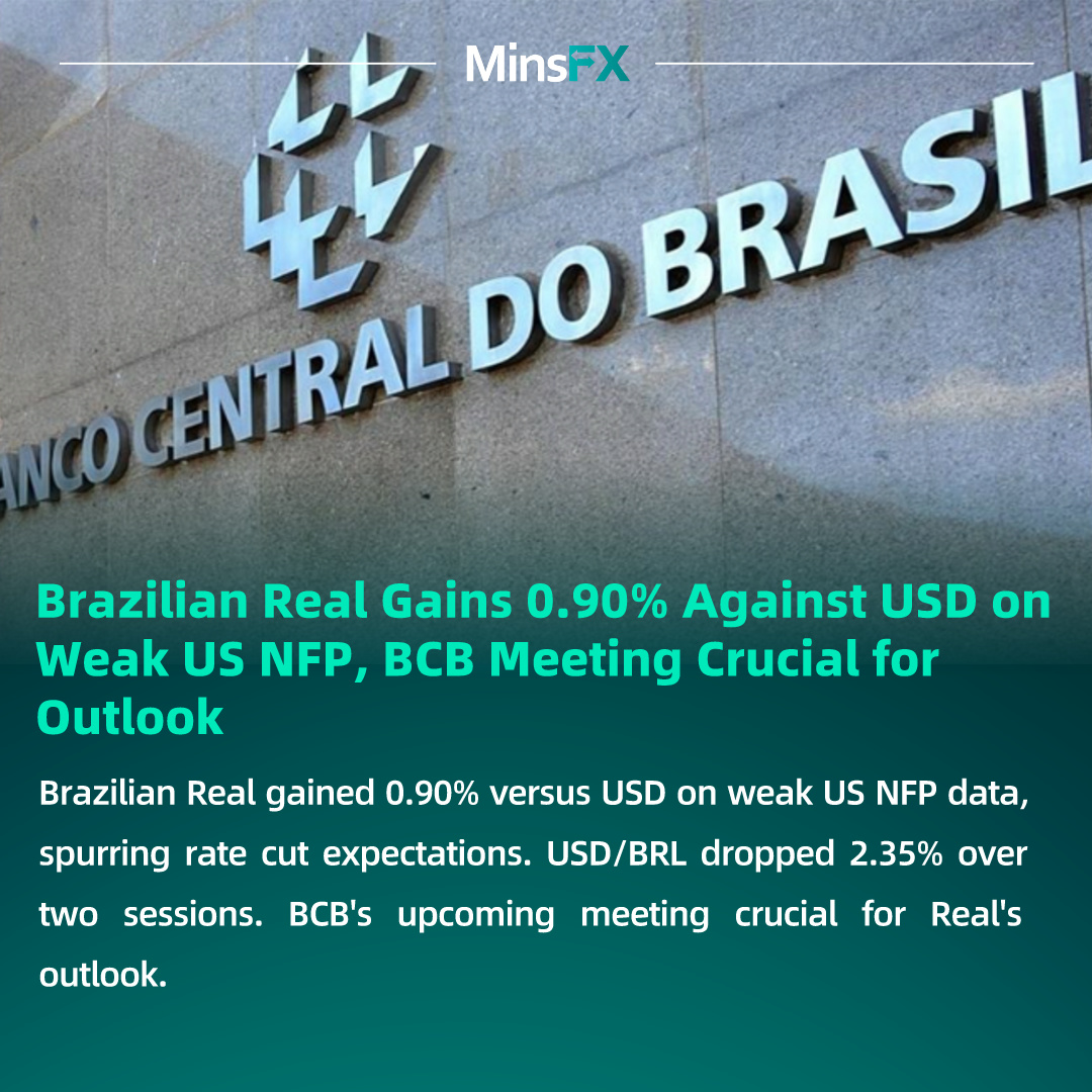Brazilian Real Gains 0.90% Against USD on Weak US NFP, BCB Meeting Crucial for Outlook

#preciousmetal #investment #trade