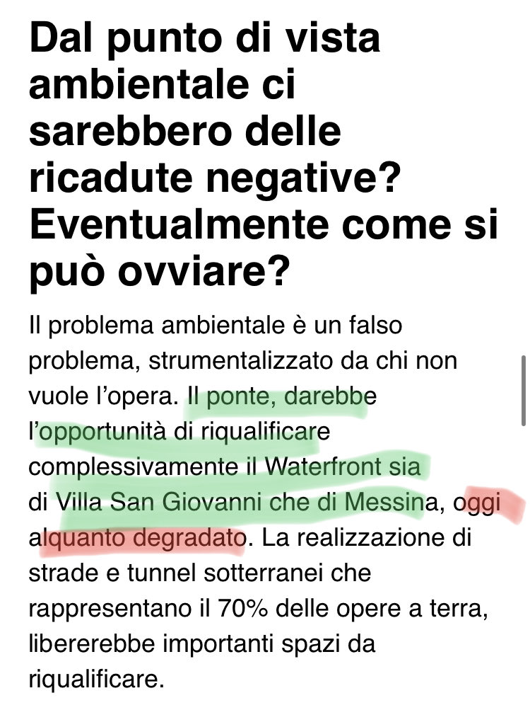 Chiedo a Siviero se quando parla di “coste degradate” della Sicilia e della Calabria e che il #pontesullostretto aiuterebbe a migliorare, parla proprio di queste.
Foto di Torre Faro (ex Cariddi) e Scilla risalenti a luglio 2023.