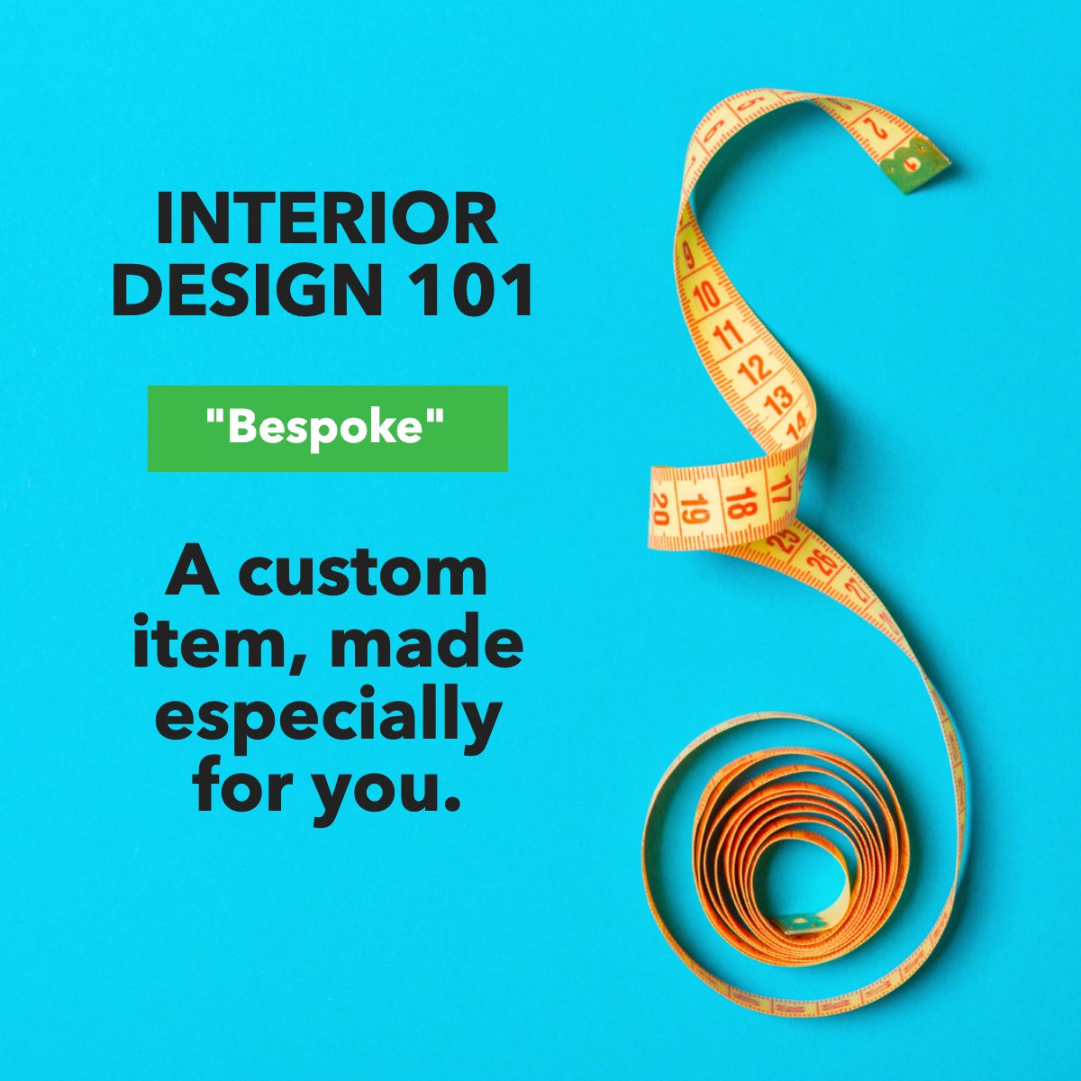 Have you ever ordered a custom item?

There is a specific term for custom items in interior design 

#interiorsdesign #interiortrends #interiordesigning #interiordesigntrends #interiorsaddict #interiordesigntips #interiordesigngoals 

 #buyersagent #listingspecialist