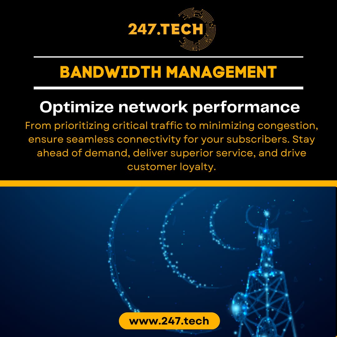 247techglobal's tweet photo. Join us #247.tech

✅Bandwidth Management

✅Optimize network performance

From prioritising critical traffic to minimising congestion, ensure seamless connectivity for your subscribers. Stay ahead of demand, deliver superior service, and drive customer loyalty..!!

#Bandwidth https://t.co/g5s1pI3xhR