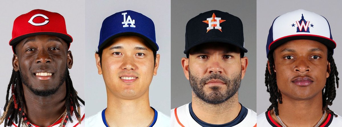 MLB players with 7+ HRs and 7+ SBs this year ================================== Elly De La Cruz (8 HRs, 19 SBs) Shohei Ohtani (7 HRs, 7 SBs) José Altuve (7 HRs, 7 SBs) CJ Abrams (7 HRs, 7 SBs)