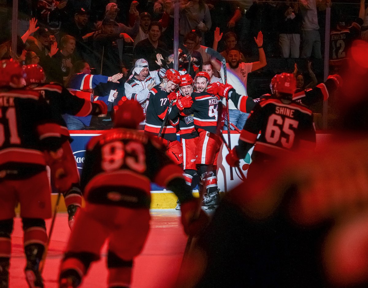 Jonatan Berggren lifted the roof off Van Andel Arena and made visitors’ rally late in the game all for naught, as the Grand Rapids Griffins took both a 4-3 Game 3 victory and a 2-1 series lead over the Rockford IceHogs.

📰: bit.ly/4a3DsFK