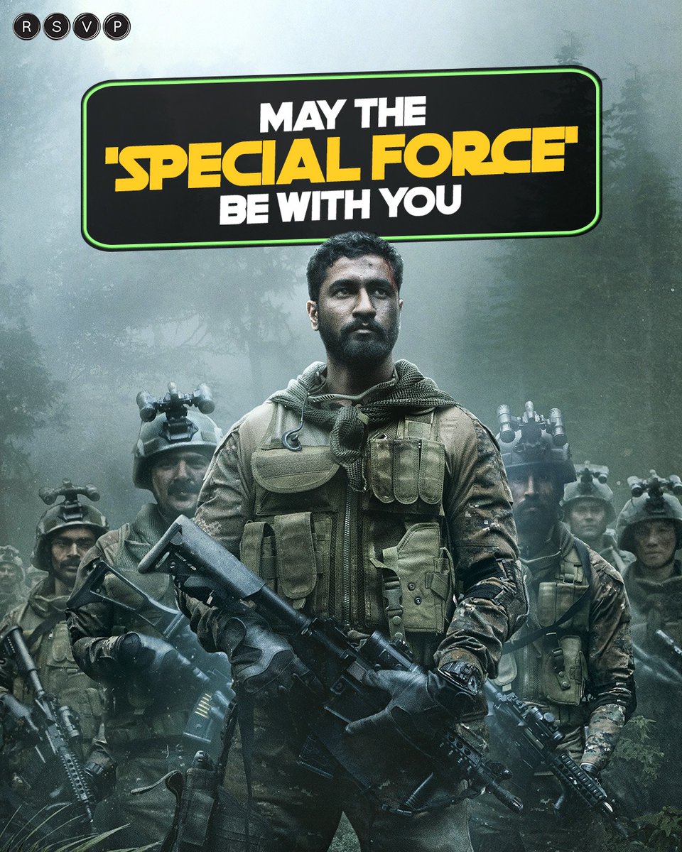 ...or shall we say, may the 'Josh' be with you? 🫡 @vickykaushal09 #RSVP #RSVPMovies #BollywoodMovies #UriTheSurgicalStrike #VickyKaushal #Trending #Topical #MayThe4th #StarWarsDay