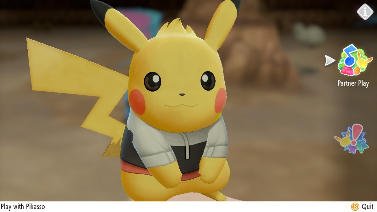 RynaCasey's tweet photo. #PokemonLetsGo #NintendoSwitch Pikasso https://t.co/YoMtvOJjIT