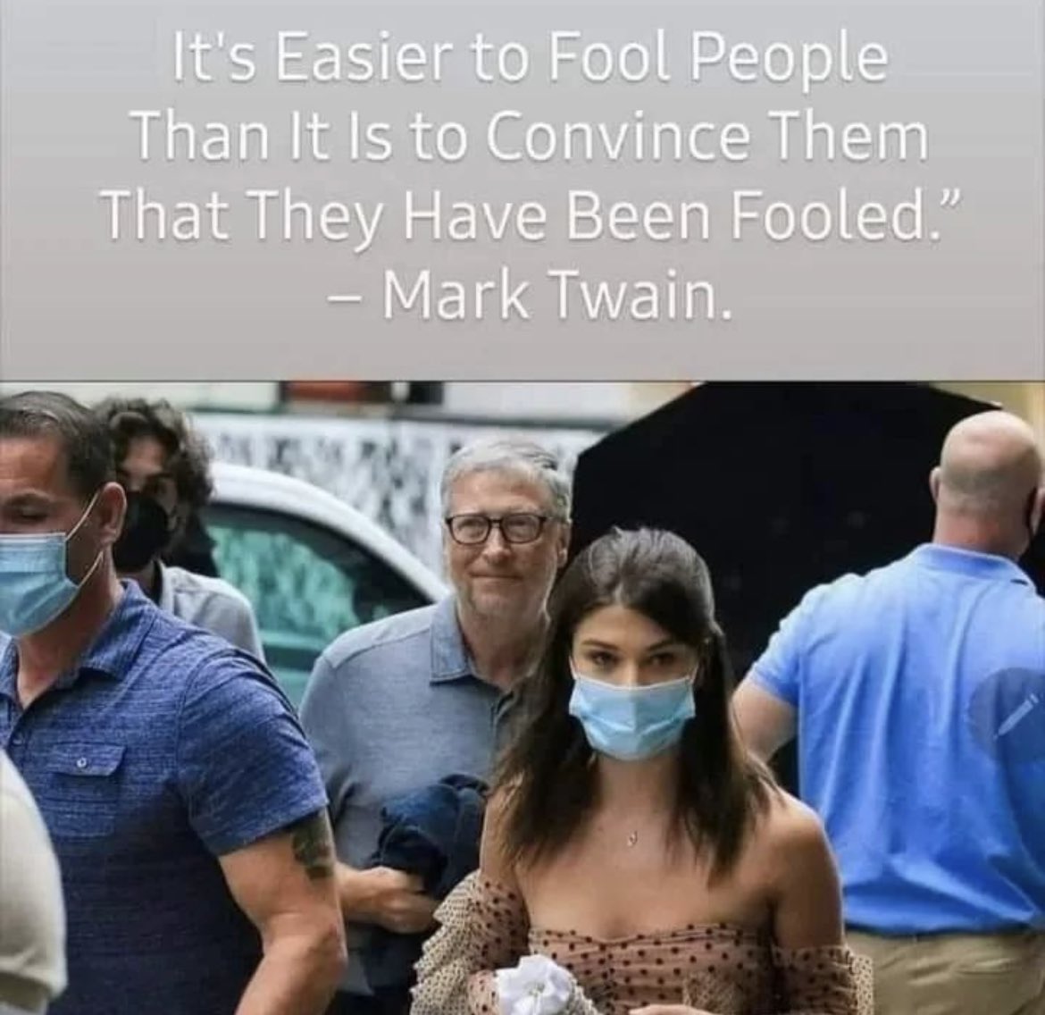 #billgates #marktwain #covid #mask #vaccine