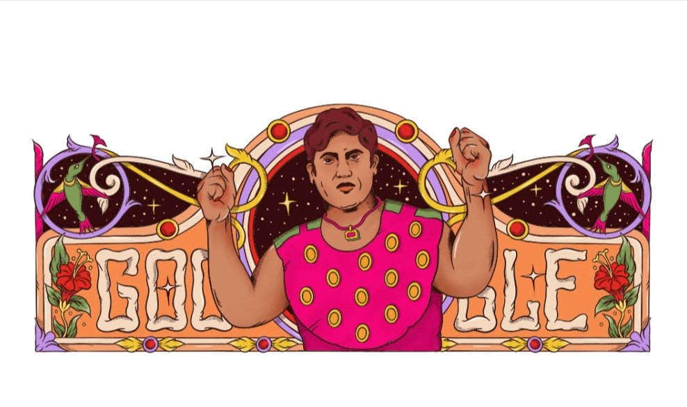 Google Doodle honors Hamida Banu, India’s first professional woman wrestler
#GoogleDoodle #HamidaBanu 

Read:-thenarinder.in/2024/05/google…