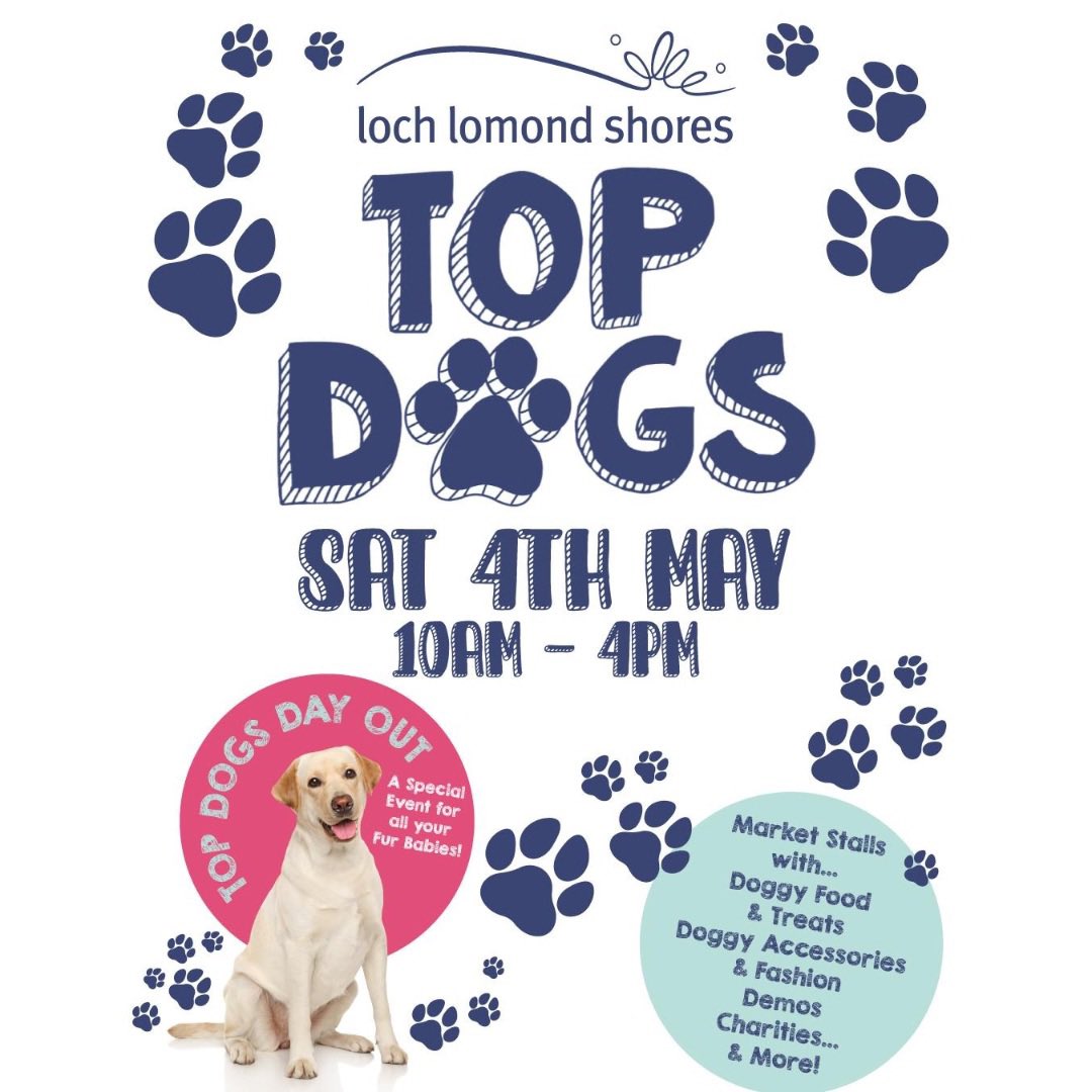 Our TOP DOGS Event starts at 10am this morning! Come along & register your Top Dog In our Companion Dog Show, we have 11 categories for ALL dogs to enter! Judging by our #Crufts judge, Deborah Flemming. Lots of prizes & you might even end up live on air with @lomondradio 🐶
