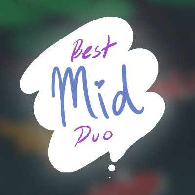 bestmidduo's tweet photo. @mysterious_lena fae actually already offered to do the handwriting, but I thought I'd be able to do it myself LOL

for reference, the best mid duo icon has "best" and "duo" done by me, while "mid" is done by her

maybe i shouldve just let her do it 💀

-garbo https://t.co/sloTiWN3dD