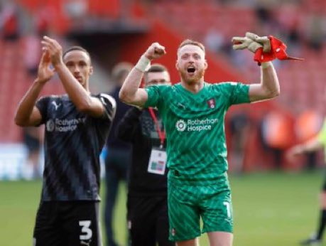 Can’t wait to give this guy a fantastic goodbye today , pity the other lot in the team didn’t have the heart for the fight, Good luck Viktor the best keeper in the Championship 🥲🥲👏👏