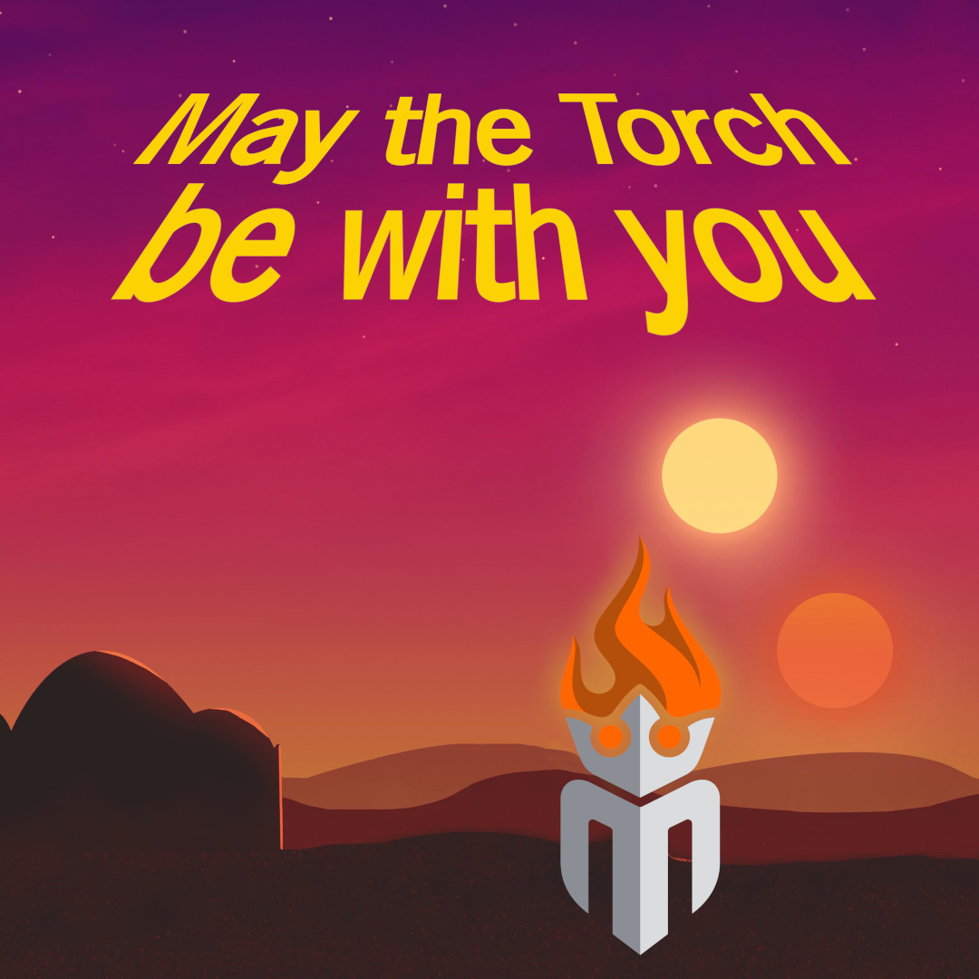 Torchman et Masterio vous souhaitent un joyeux Star Wars Day ! 🤖⭐️🪐🌌
#MayThe4thBeWithYou #StarWarsDay