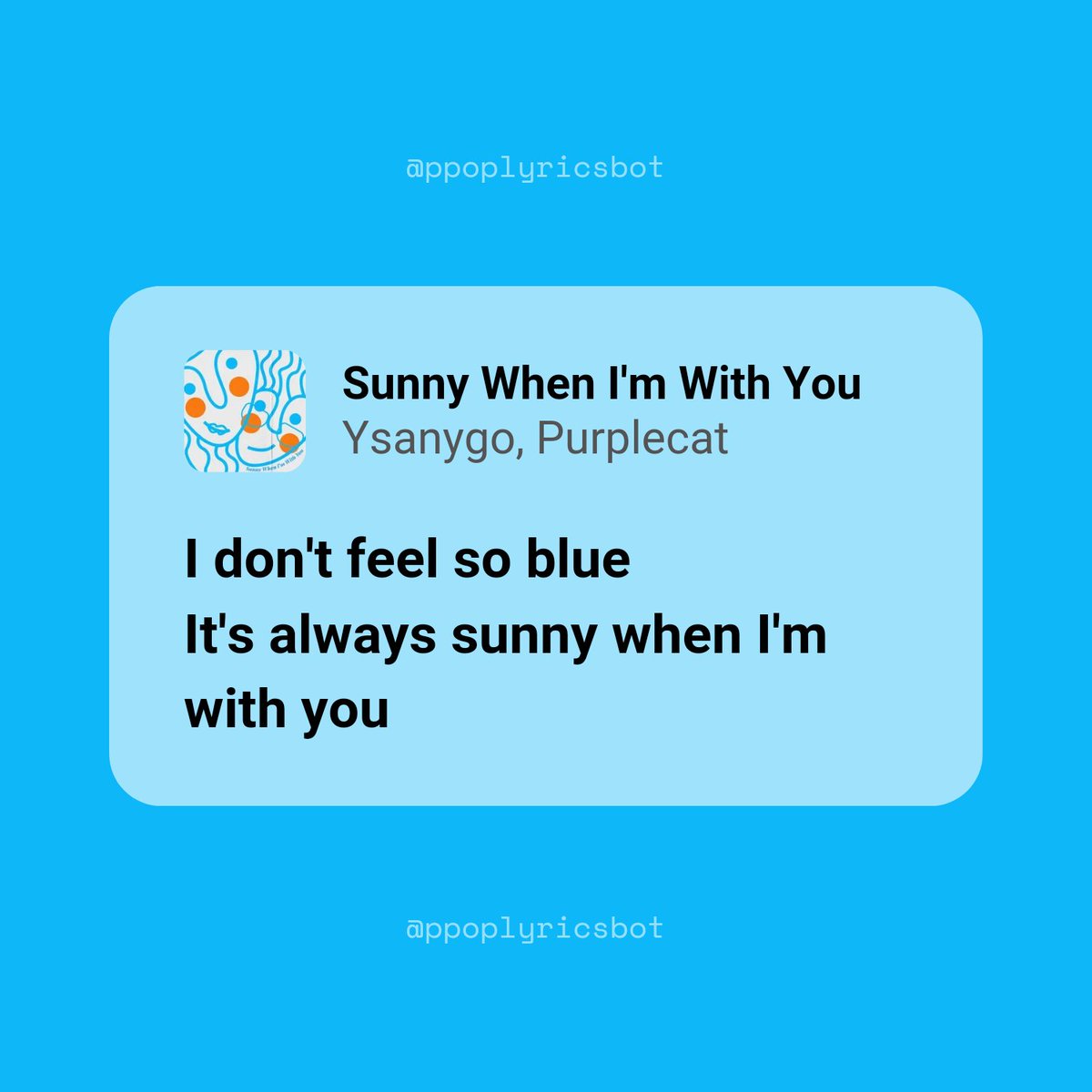 Sunny When I'm With You • Ysanygo, Purplecat @Ysanygo