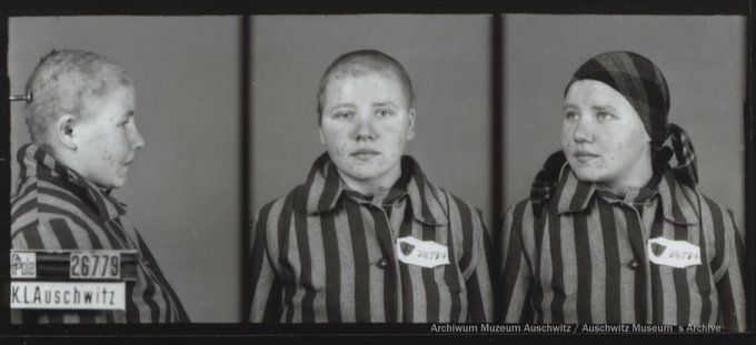 4 May 1925 | A Polish woman, Stanisława Zdunek, was born in Ostrówek. In #Auschwitz from 12 December 1942. No. 26779 She perished in the camp on 9 May 1943.