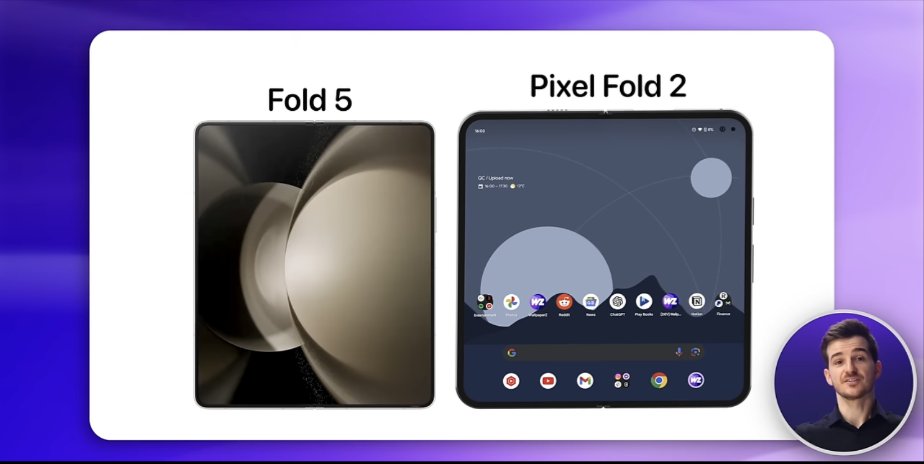 If that's the Pixel Fold 2 ratio. That's not bad.