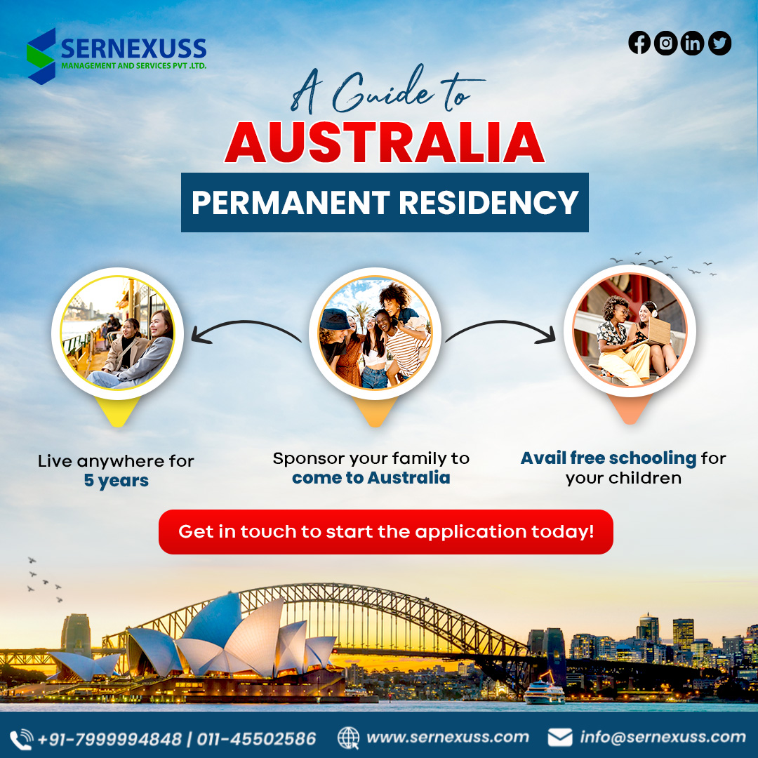 Apply for the Australia PR and relocate to the land of Kangaroos. Read more:- bit.ly/3TWGmrn #australiaprvisa #australia #prvisa #immigratetoaustralia #sernexuss
