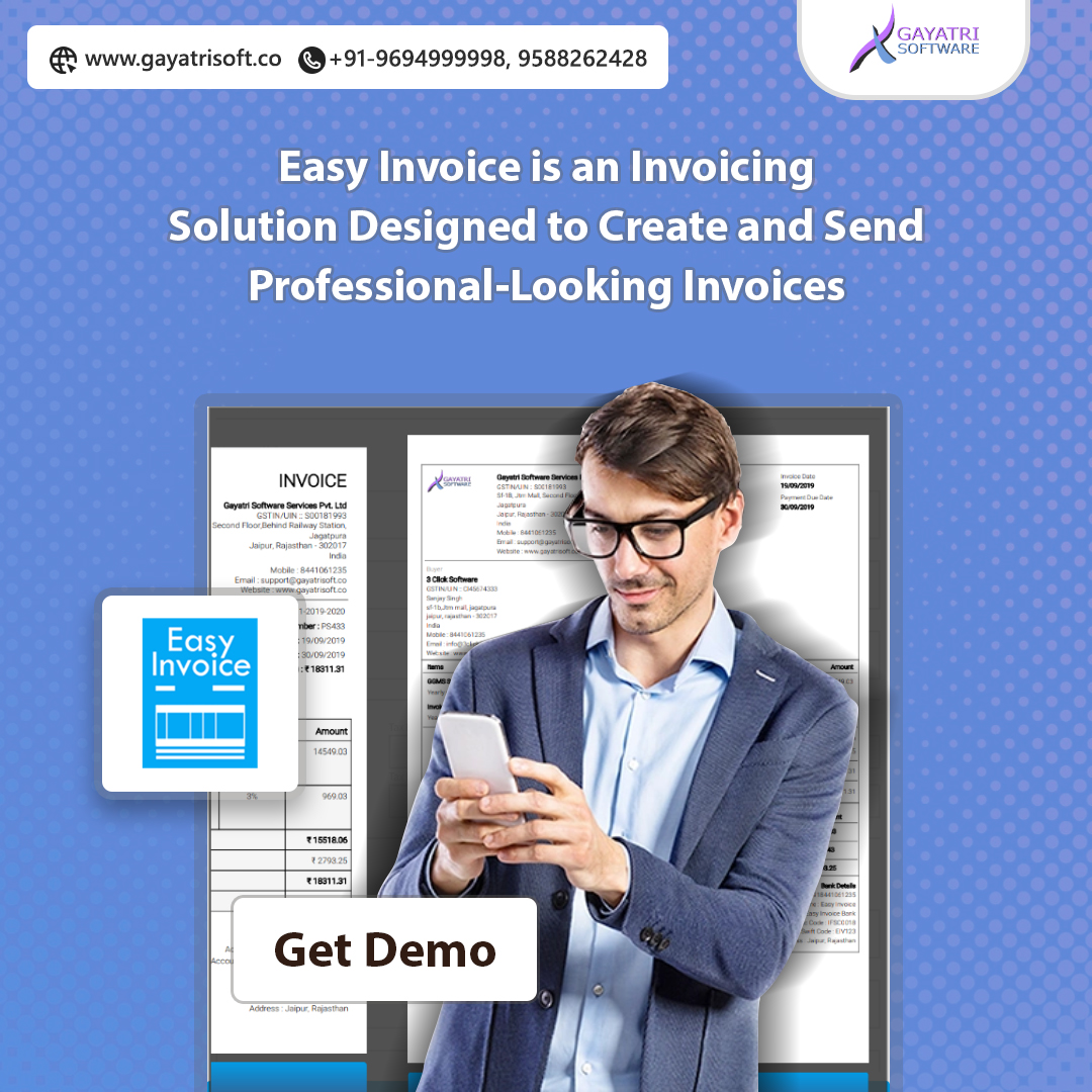#Invoices made easy!  Easy Invoice helps you create & send professional invoices in minutes. #EasyInvoice #EasyInvoicePro #invoicemanager #invoicemakerapp #InvoiceManagement #ProfessionalInvoicing #BusinessSimplified #InvoicingMadeEasy #InvoicingSolution #BusinessSolutions