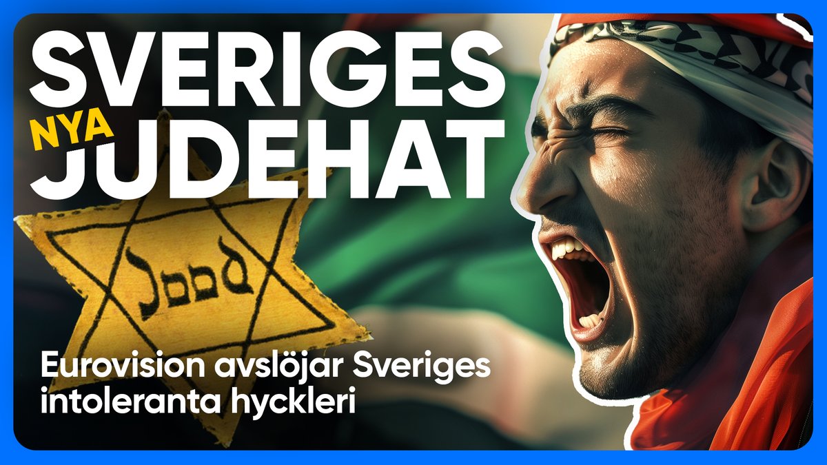 Eurovision-hatet mot judar visar att Sverige inte längre är säkerhetsmässigt lämpligt för mångkulturella evenemang. Jag redovisar protesternas terrorkopplingar: youtu.be/Vhzm3rhLo1I