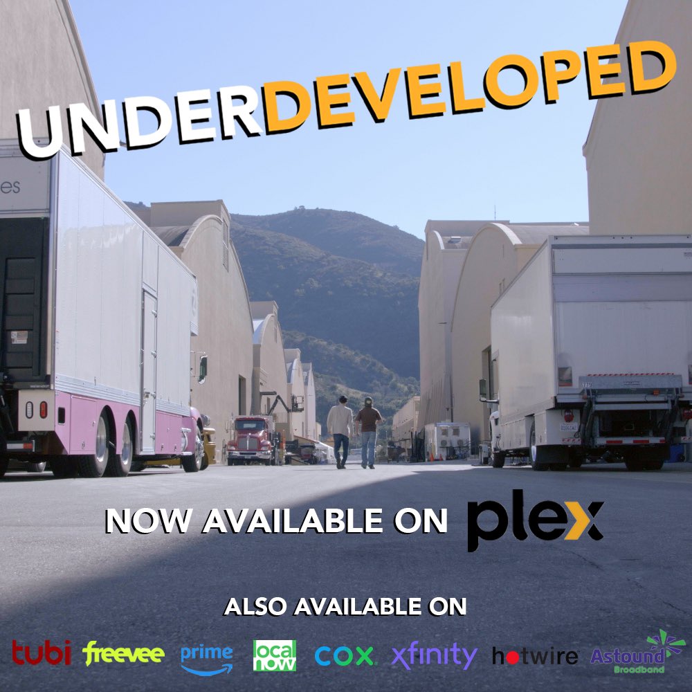 My show UnderDeveloped is now available on @plex! Also available on @amazonfreevee @amazonprime @tubi @xfinity @localnow and more!
.
.
.
#underdevshow #underedevelopedshow #tv #comcast #plex #amazon #prime #freevee #tubi #cable #cabletv #directorslife #showrunner #writerslife